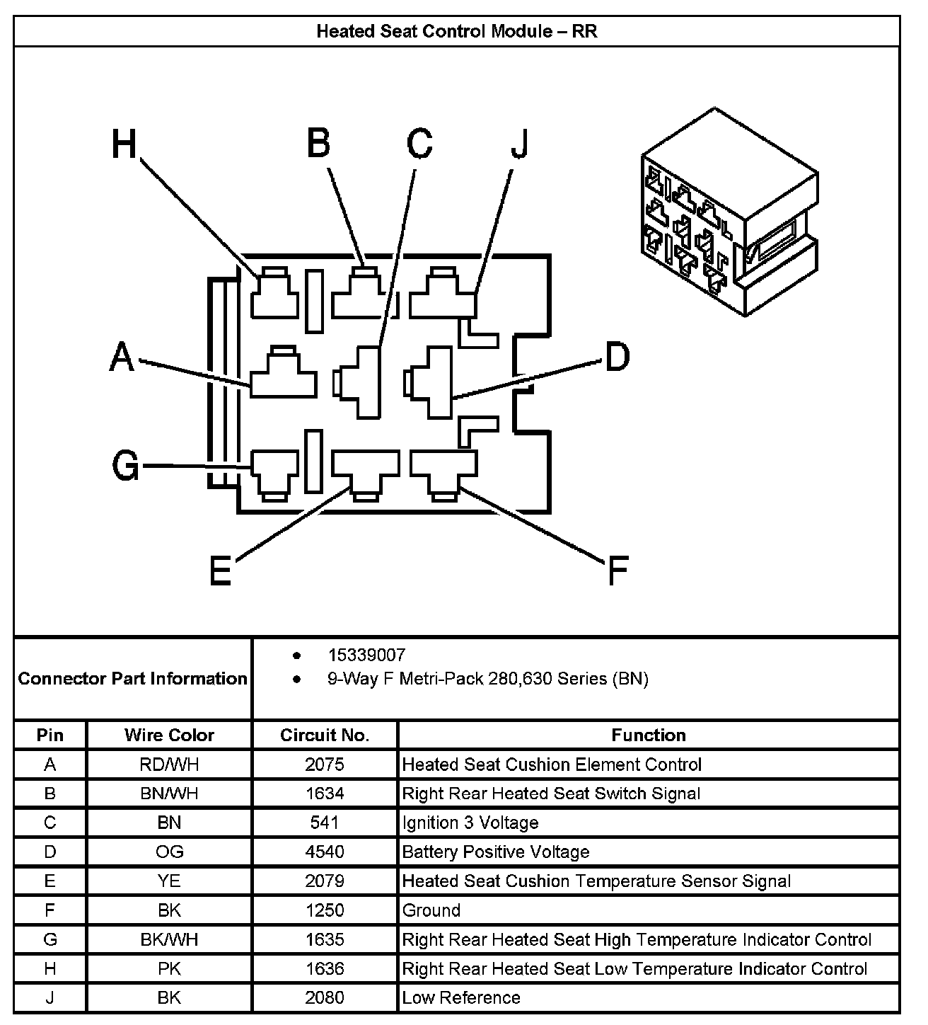 Factory service manual diagram