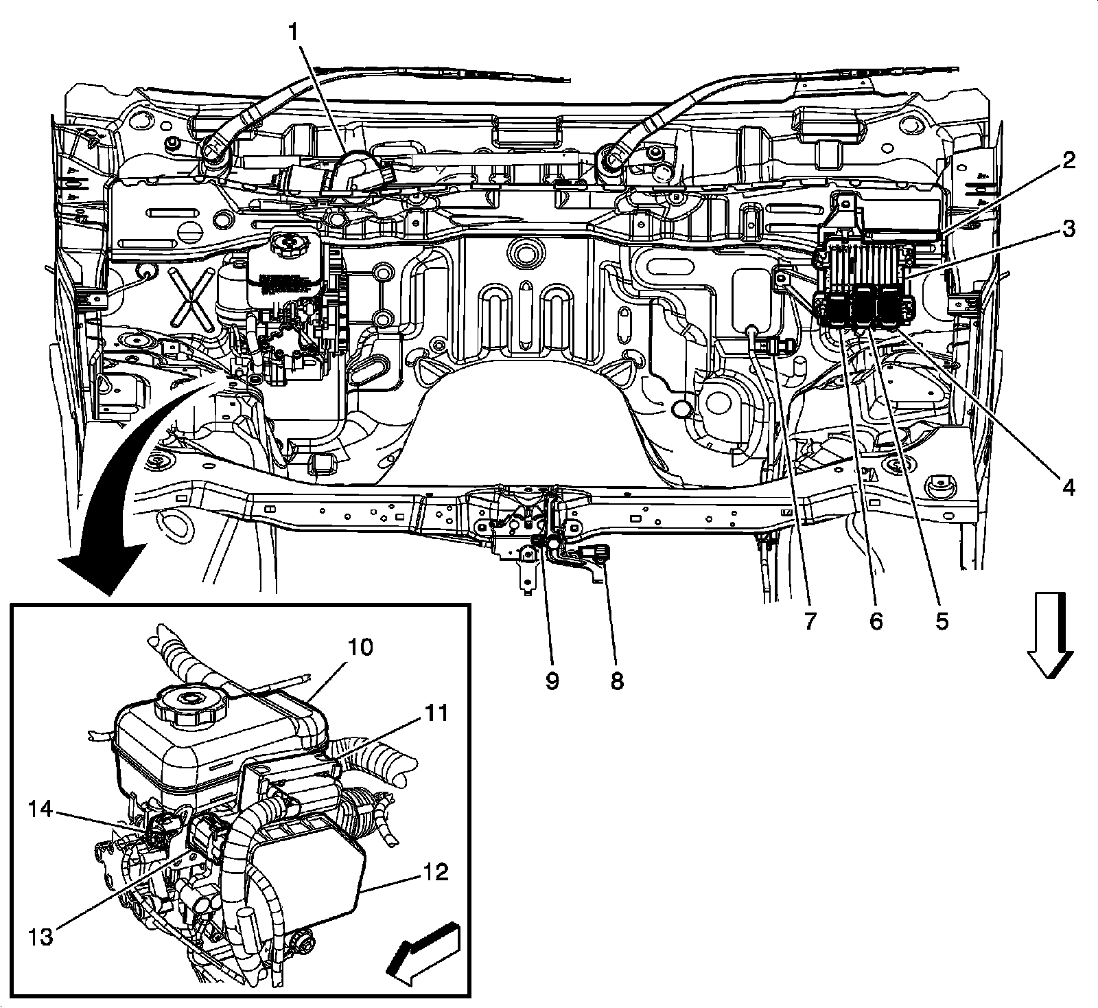 Factory service manual diagram