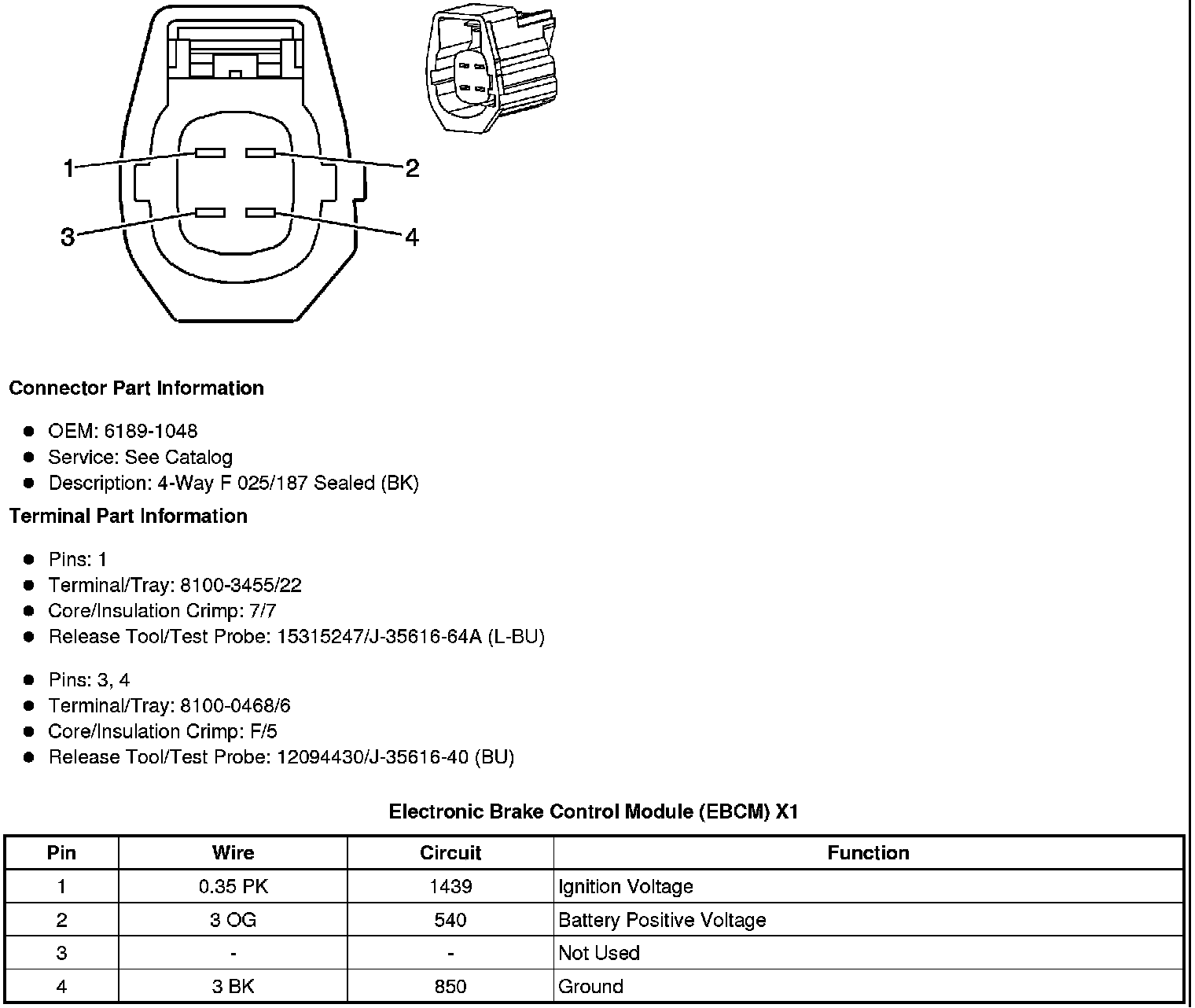 Factory service manual diagram