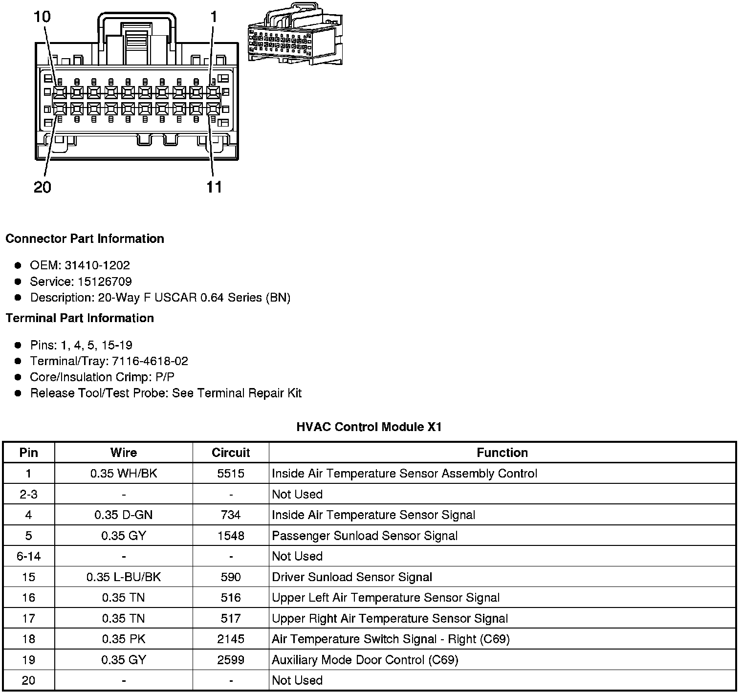 Factory service manual diagram