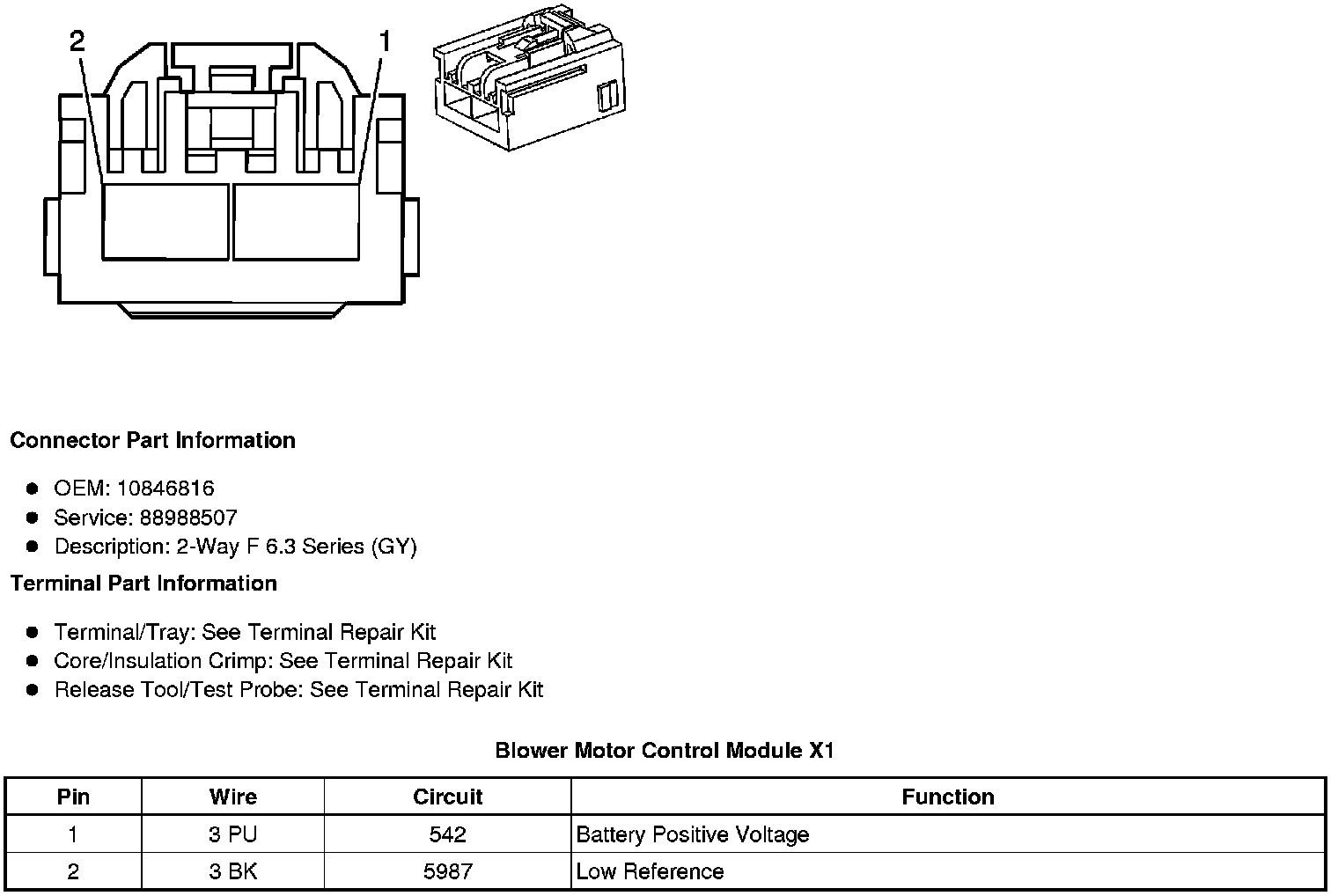 Factory service manual diagram
