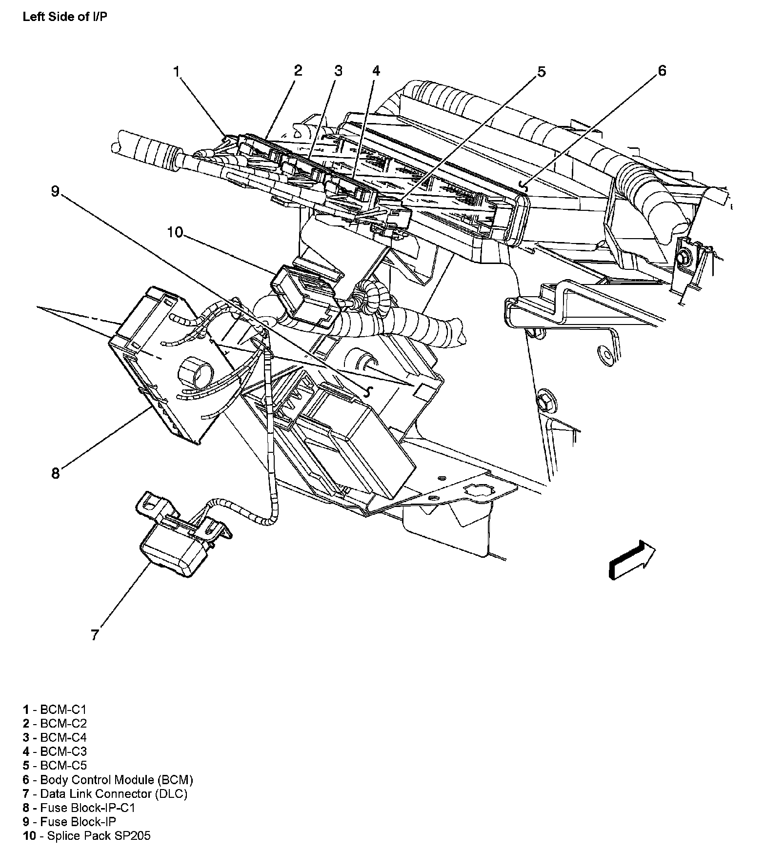 Factory service manual diagram