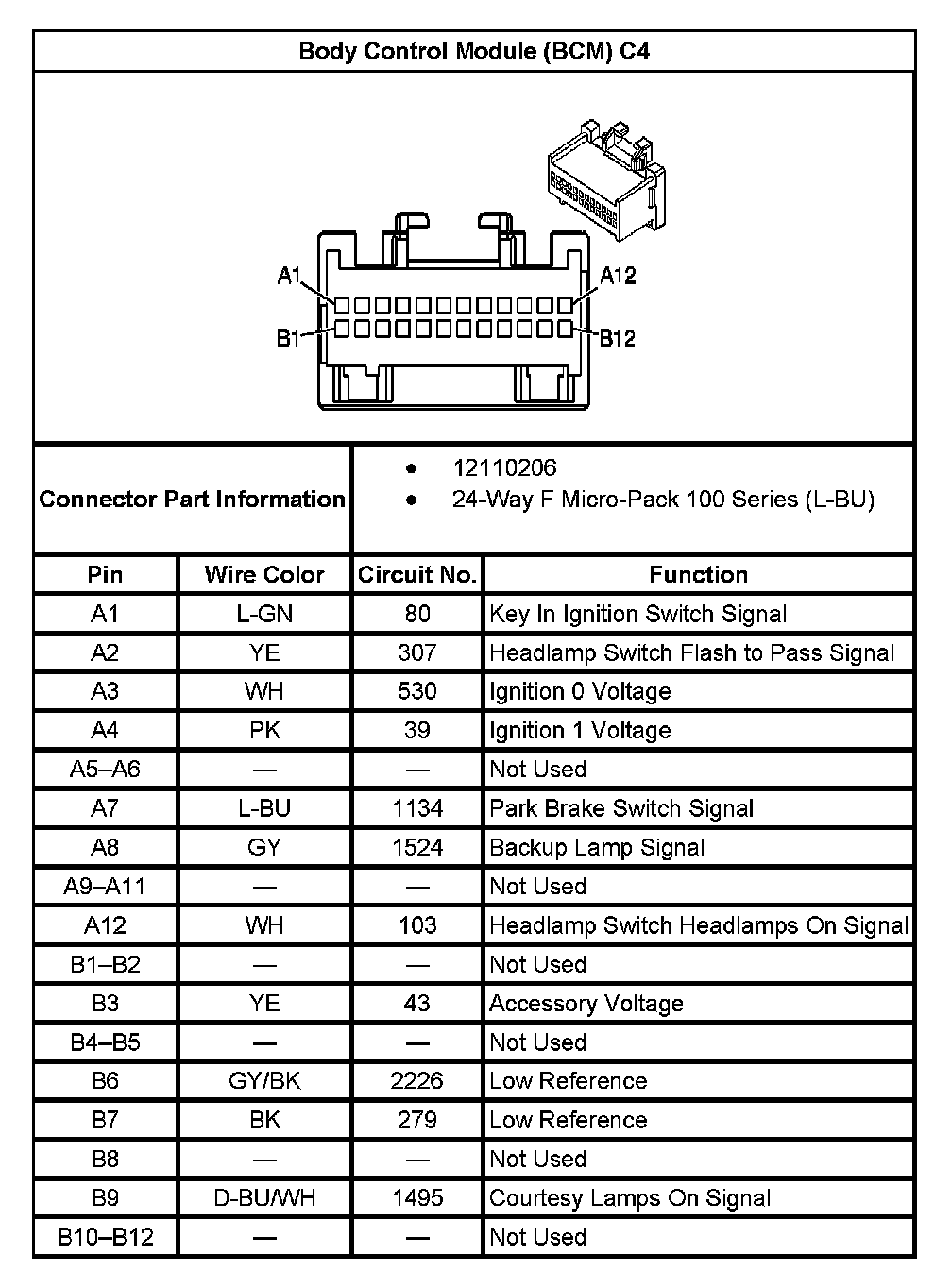 Factory service manual diagram