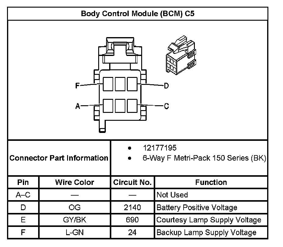 Factory service manual diagram