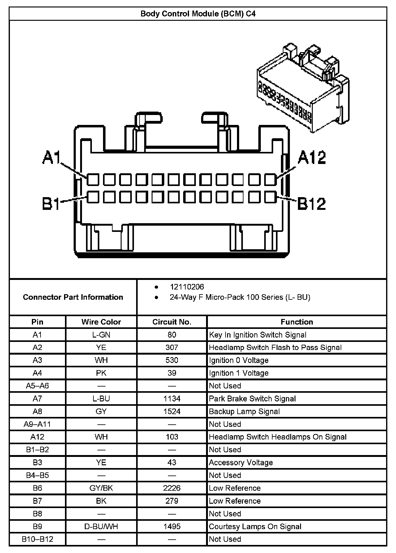 Factory service manual diagram