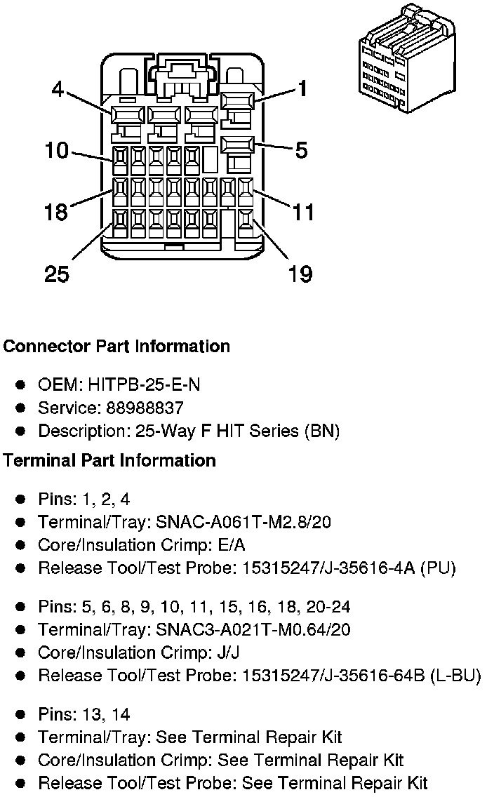 Factory service manual diagram