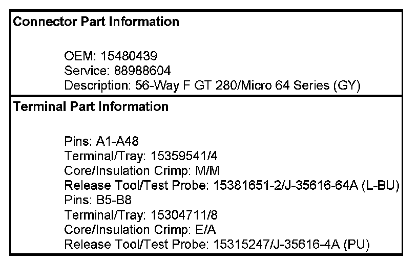 Factory service manual diagram