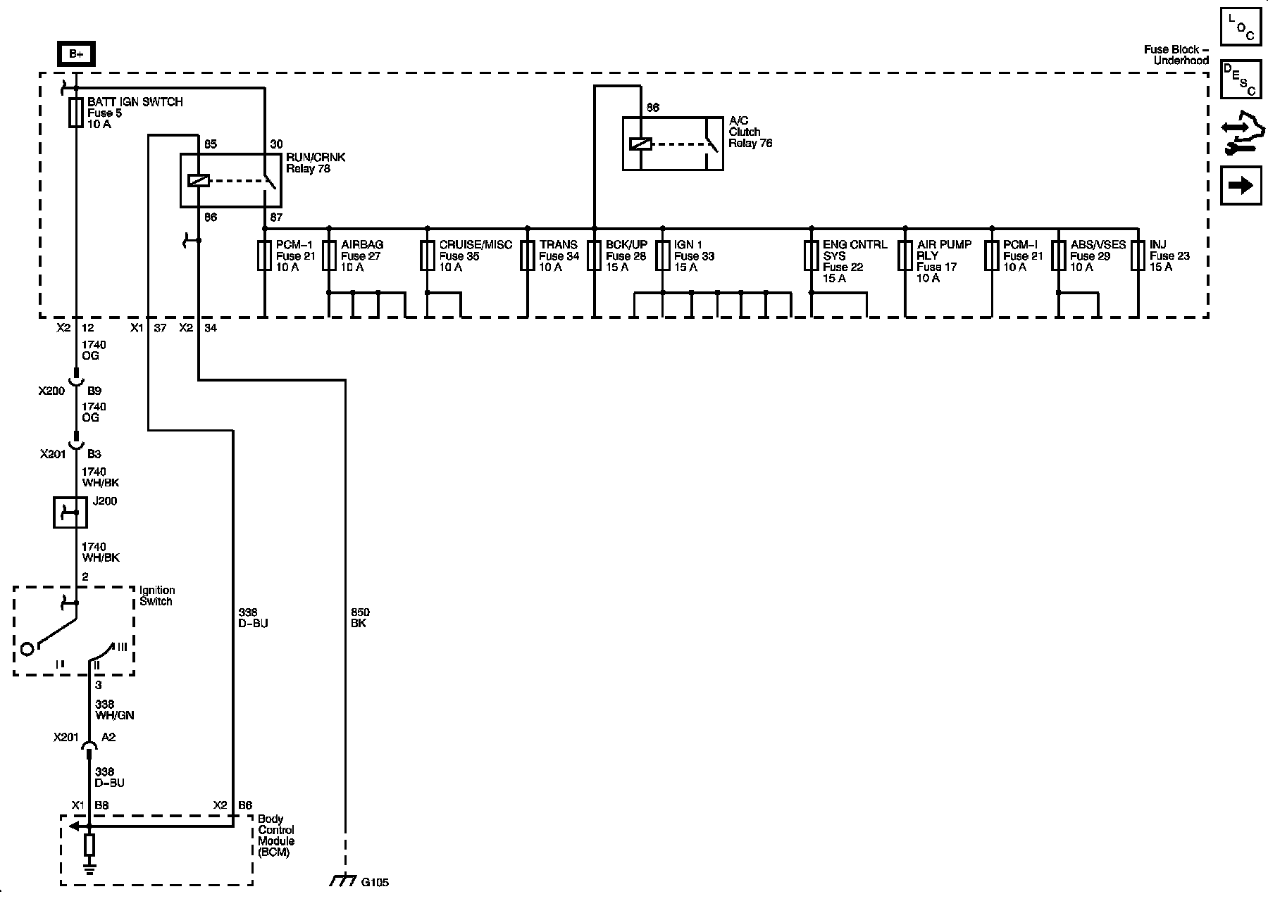 Factory service manual diagram