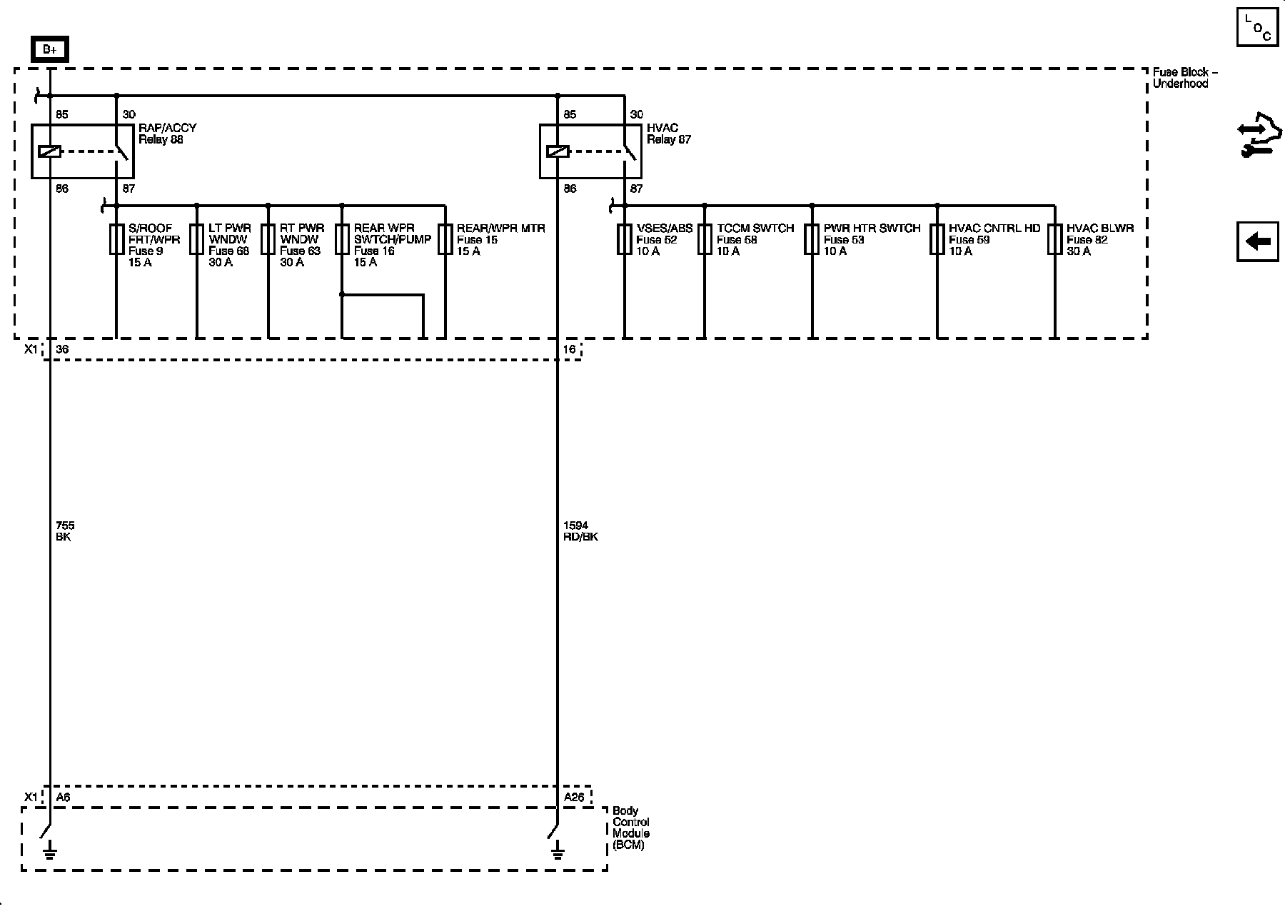 Factory service manual diagram