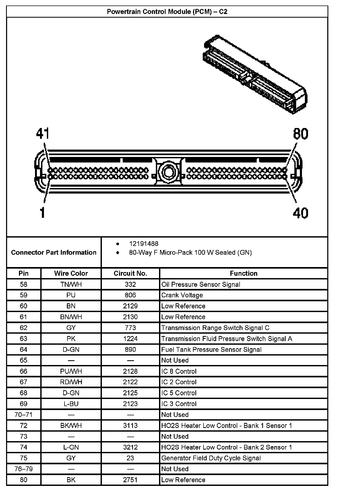 Factory service manual diagram