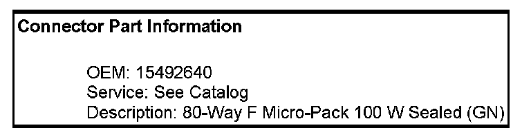 Factory service manual diagram