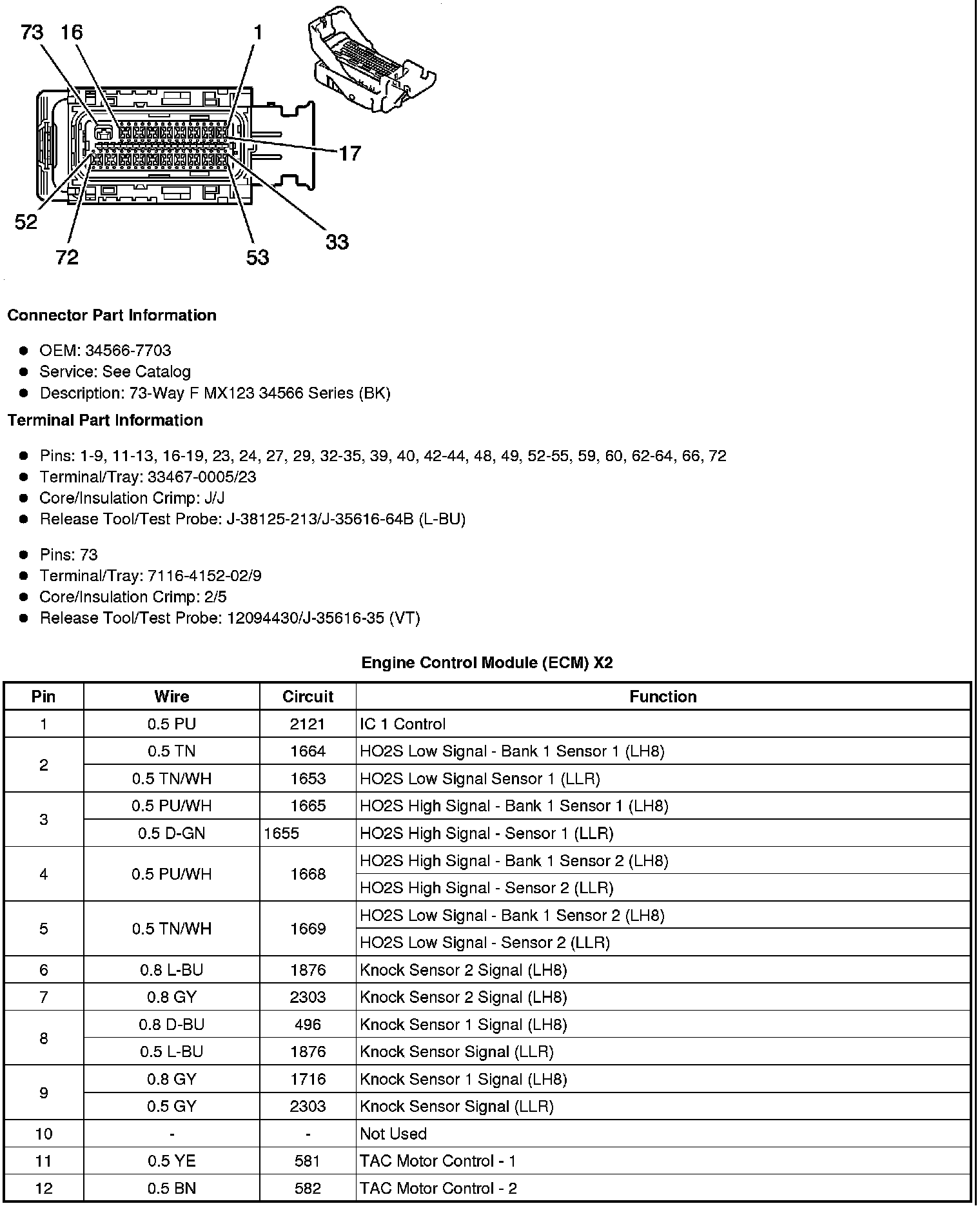 Factory service manual diagram