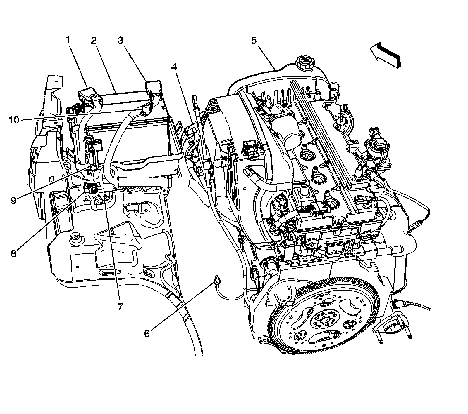 Factory service manual diagram