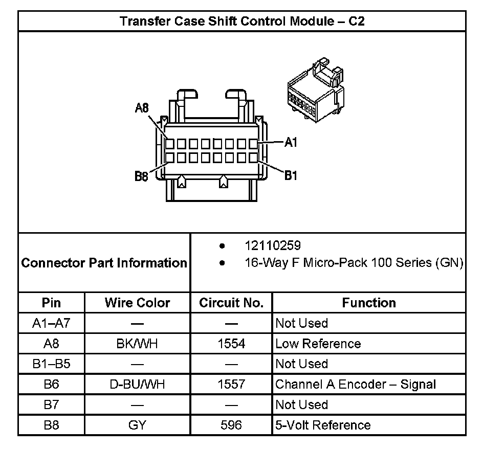 Factory service manual diagram