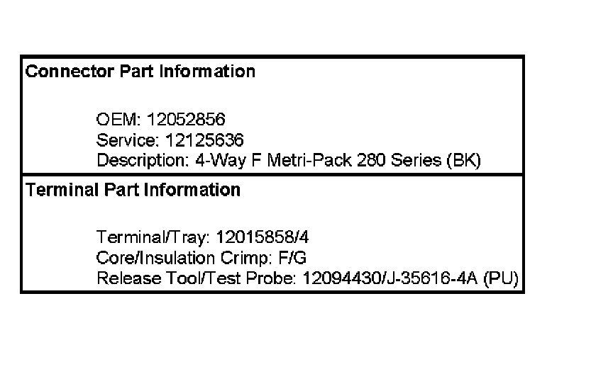 Factory service manual diagram