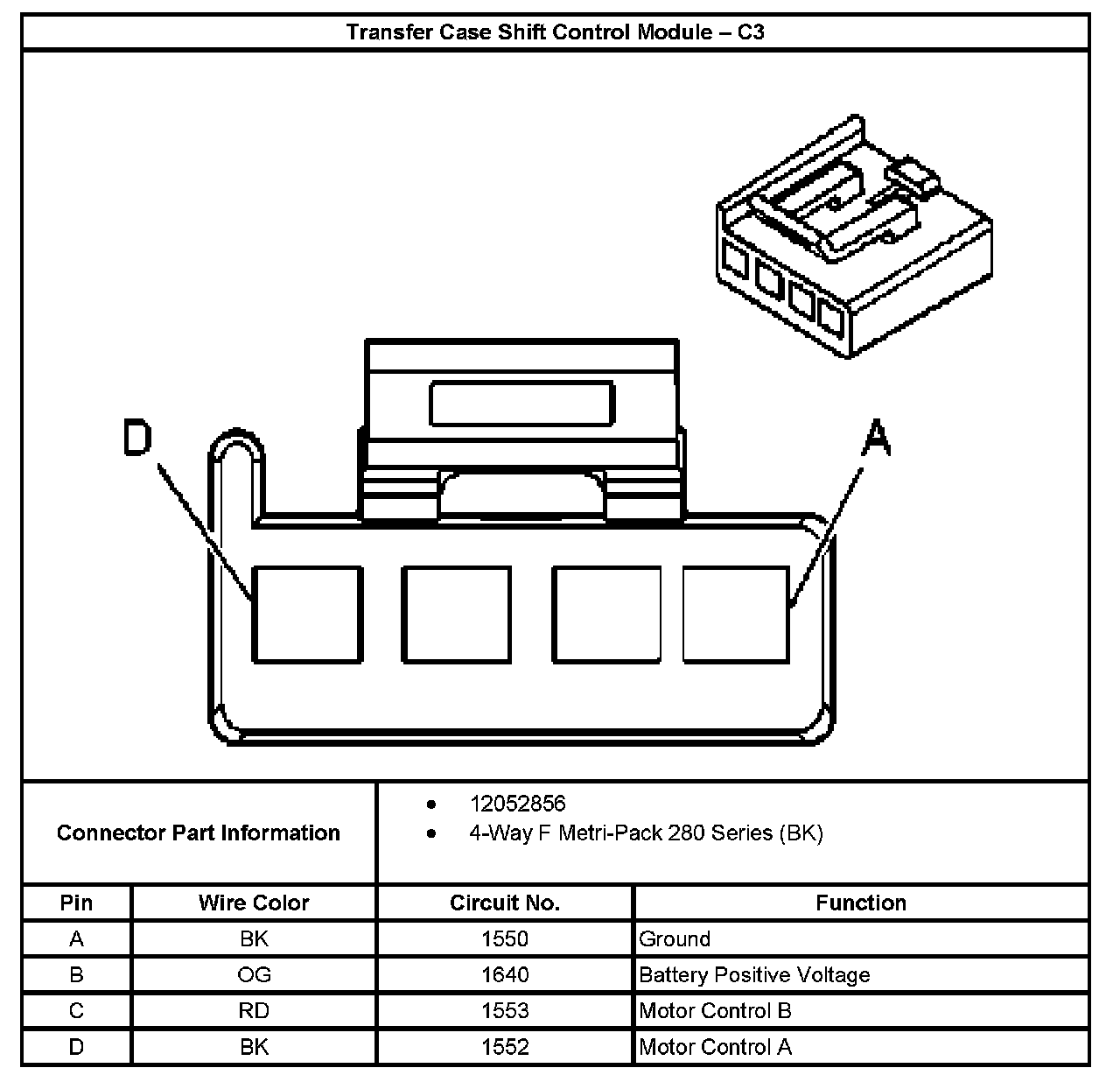 Factory service manual diagram