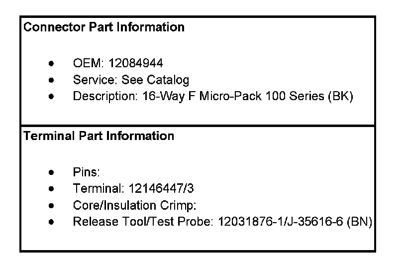 Factory service manual diagram