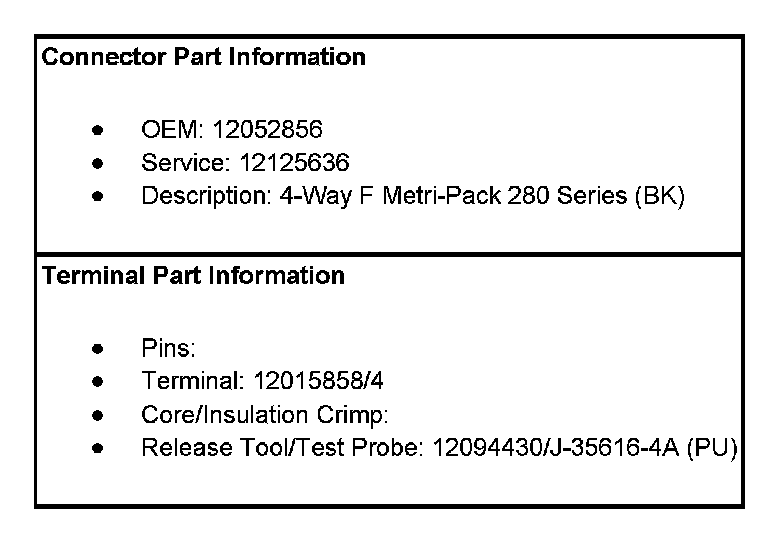 Factory service manual diagram