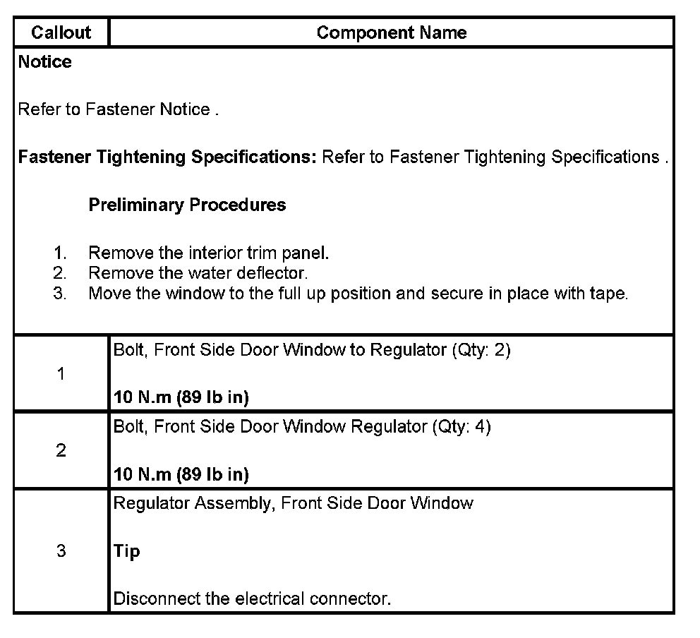 Factory service manual diagram