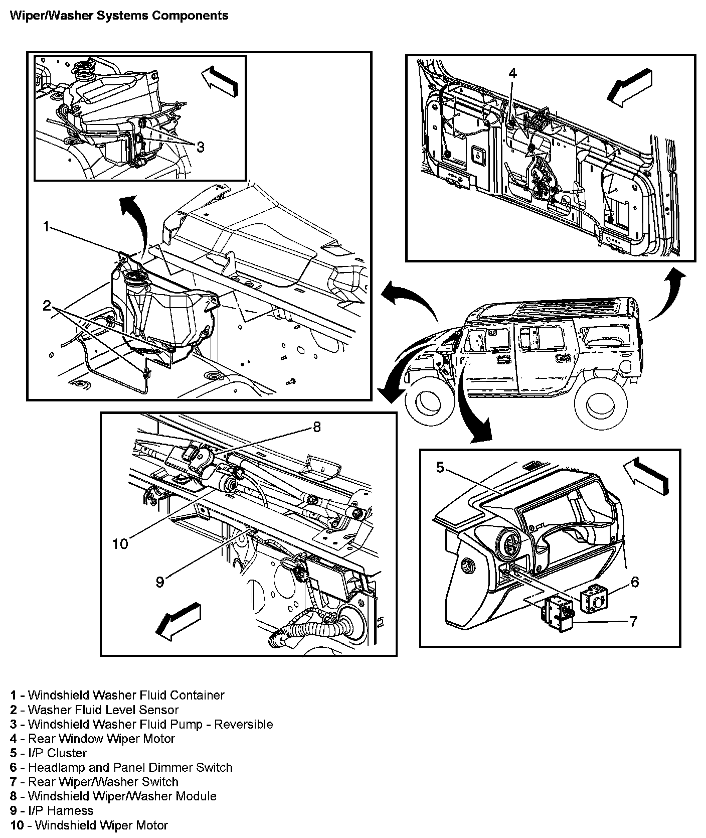 Factory service manual diagram