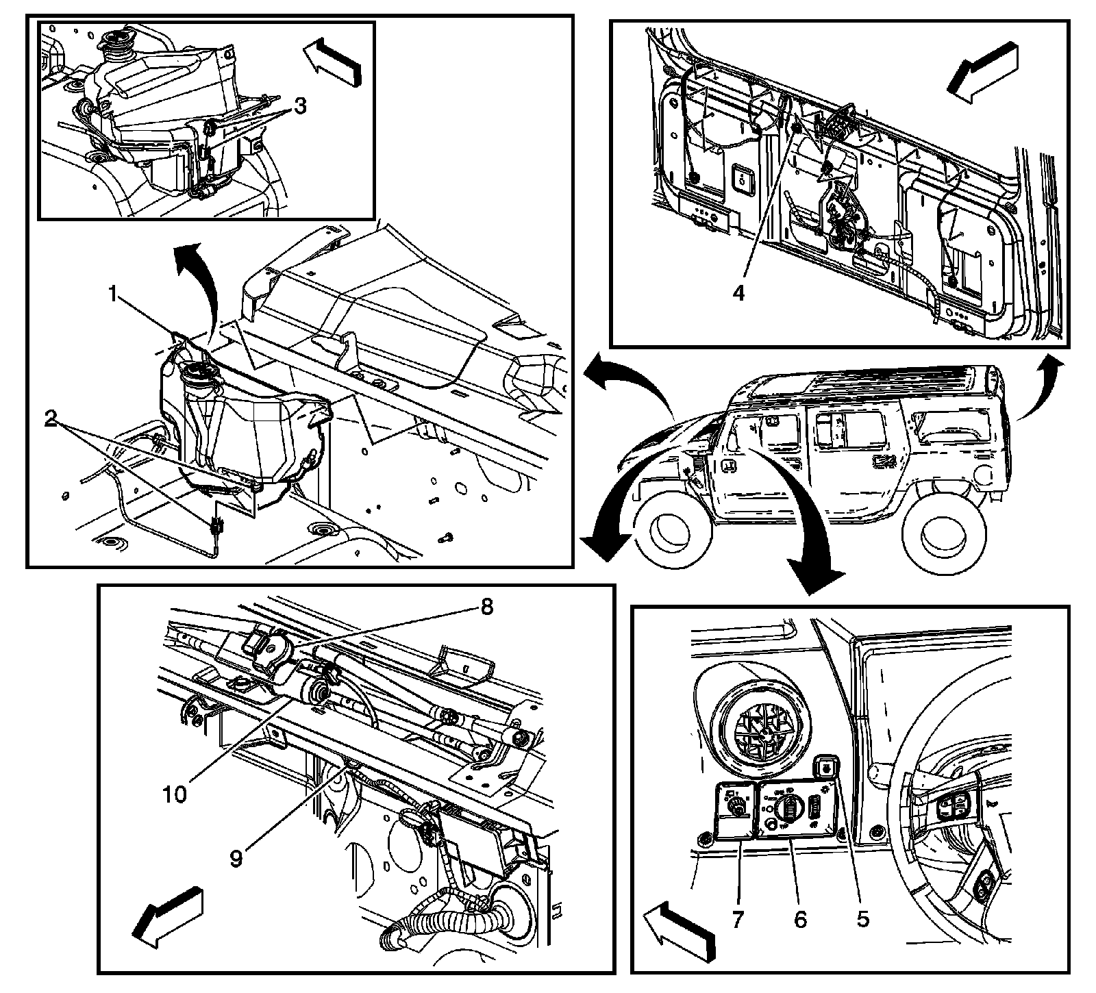 Factory service manual diagram