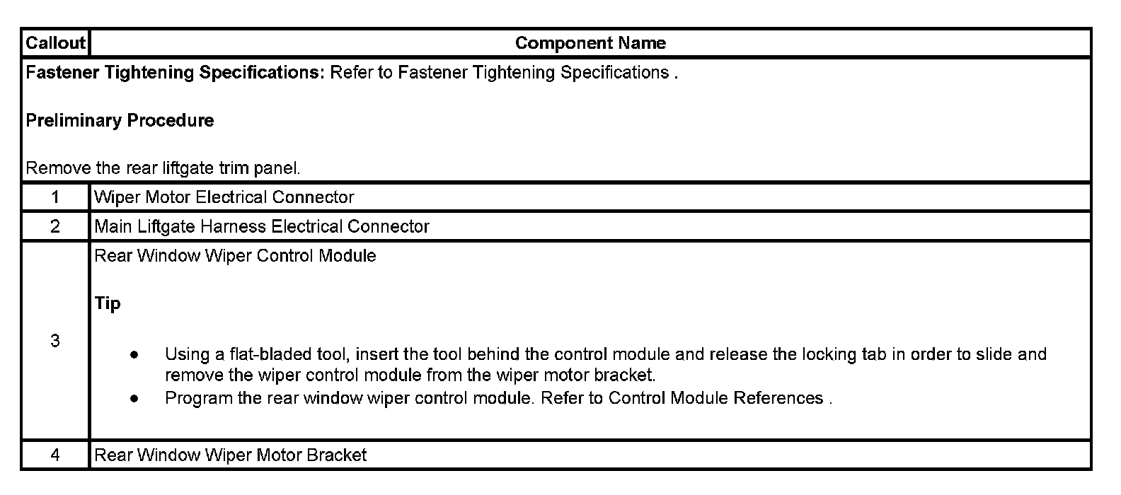 Factory service manual diagram