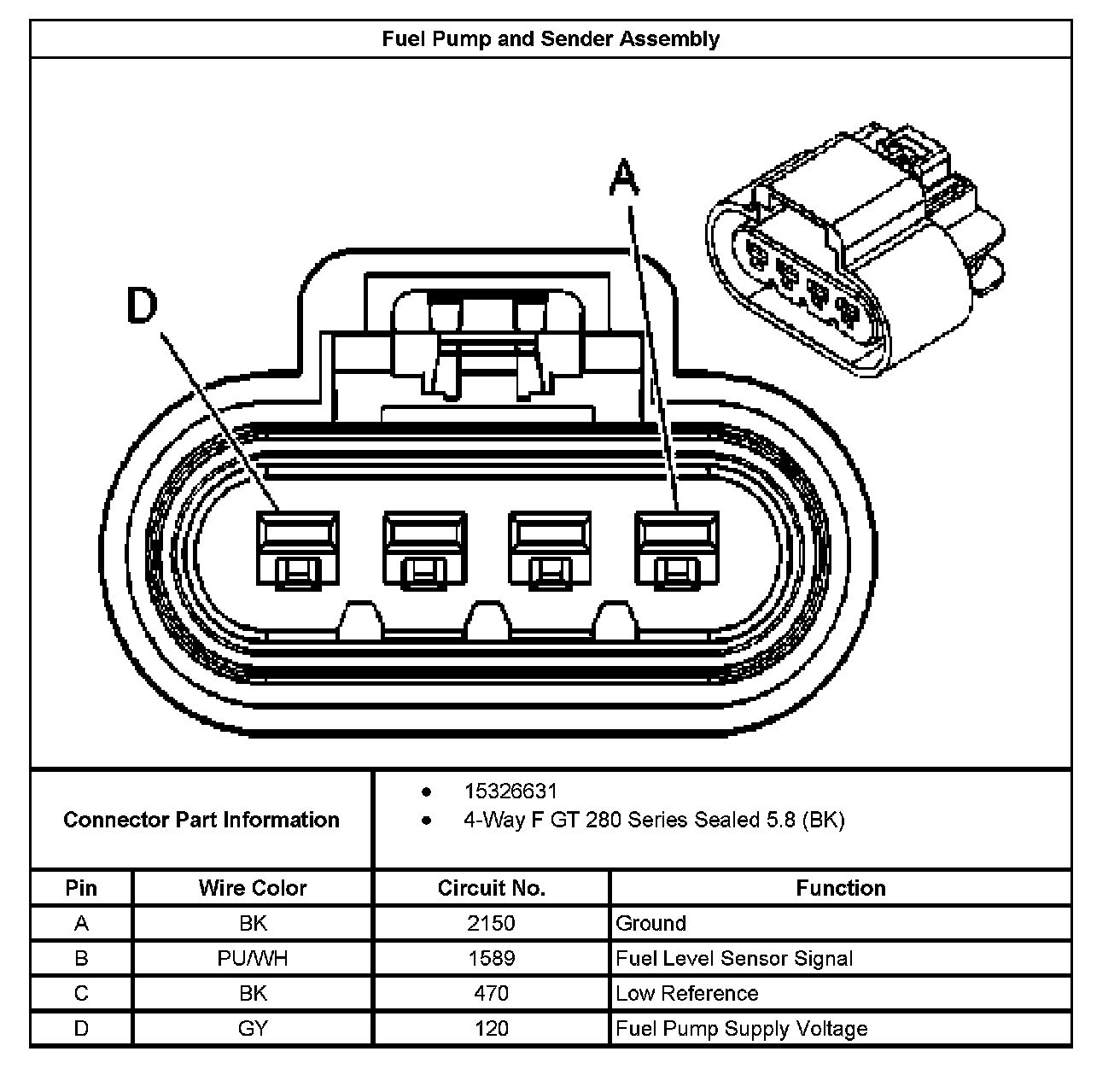 Factory service manual diagram
