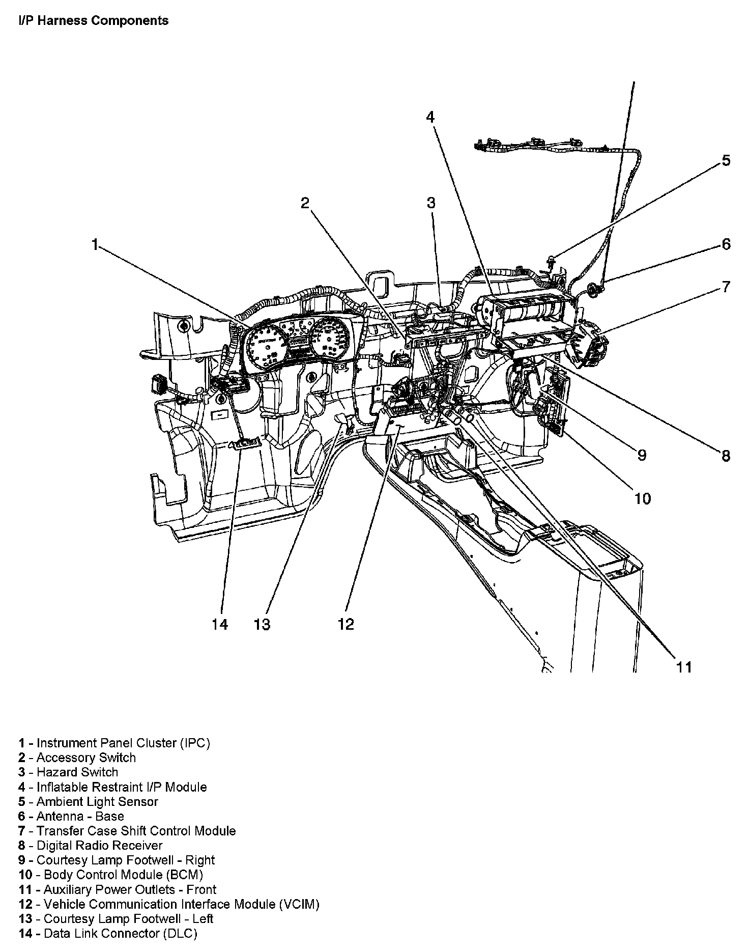 Factory service manual diagram