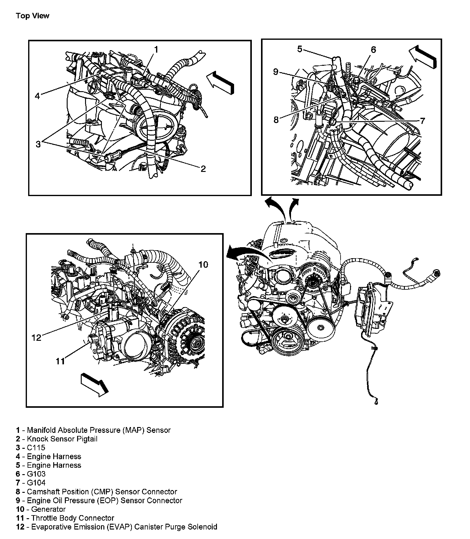 Factory service manual diagram