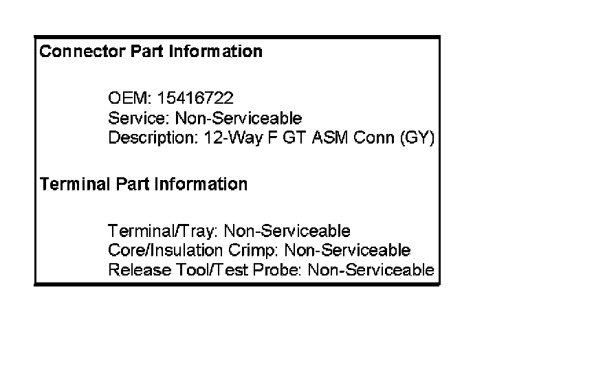 Factory service manual diagram