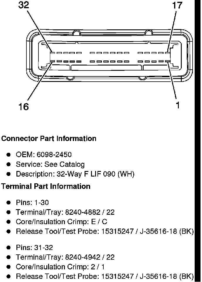Factory service manual diagram