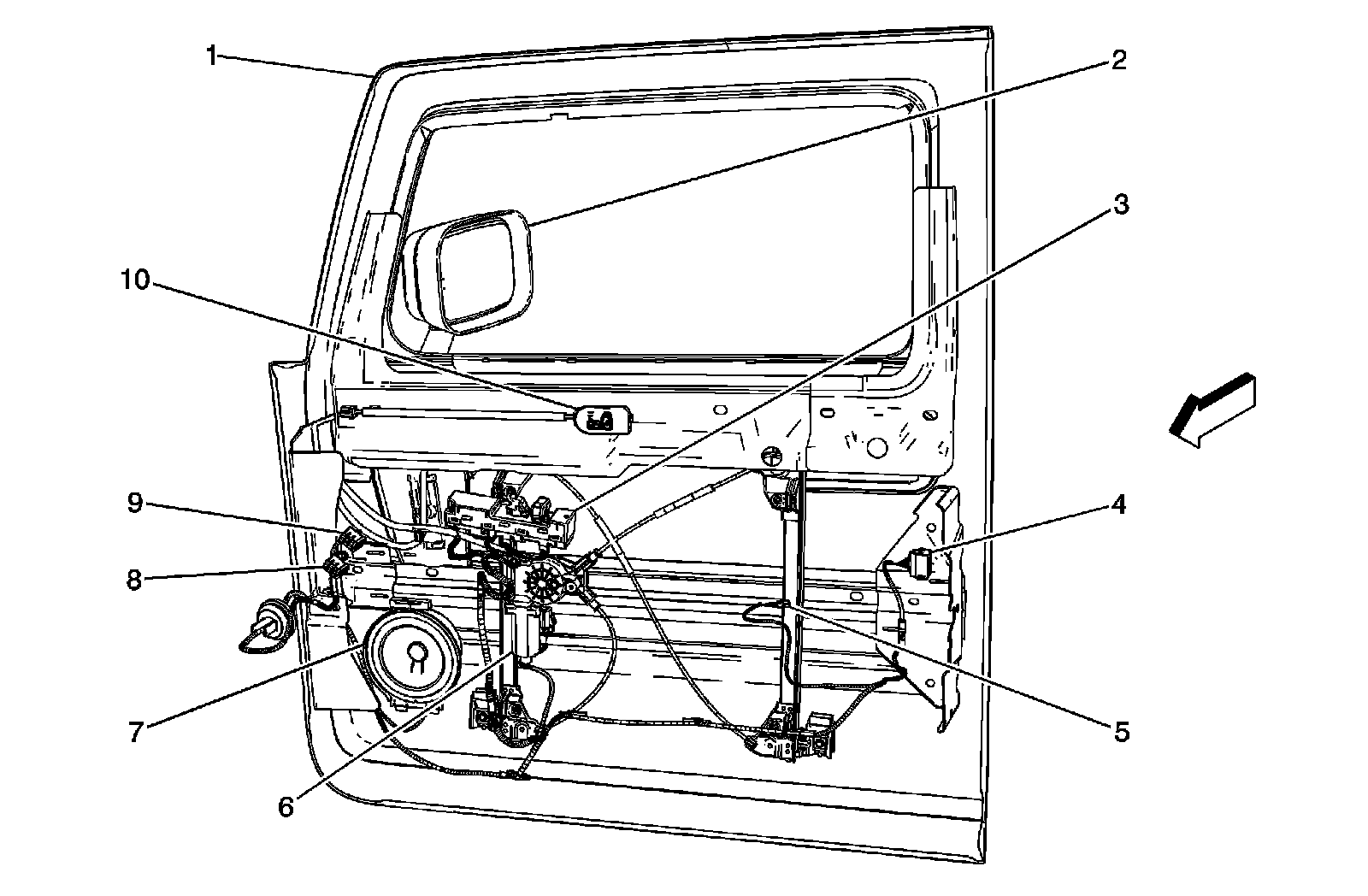 Factory service manual diagram