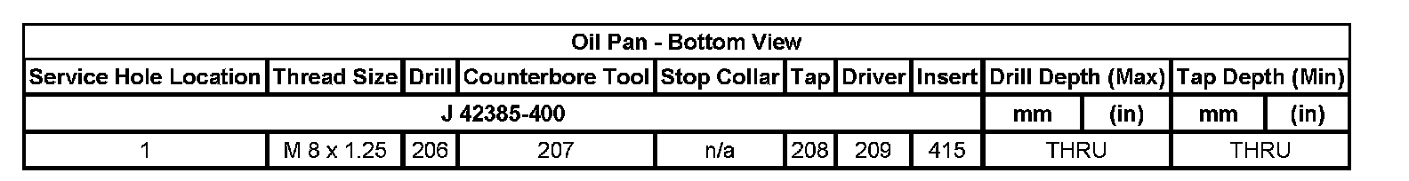 Factory service manual diagram