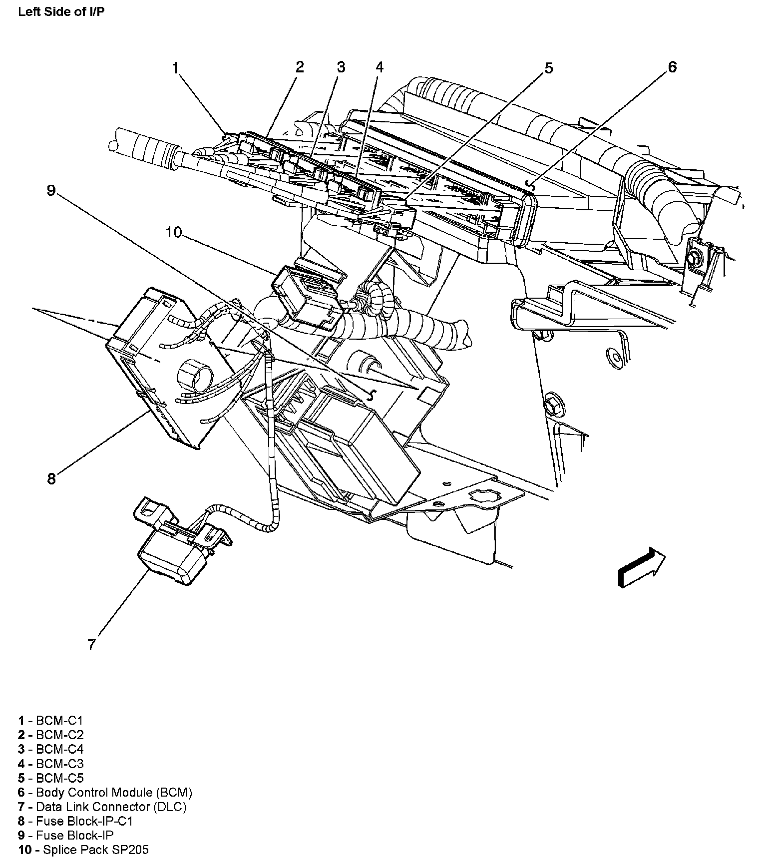 Factory service manual diagram