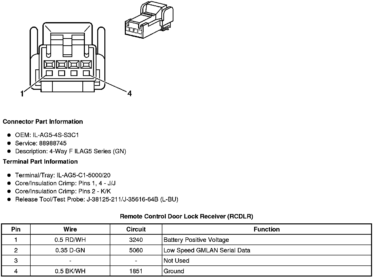 Factory service manual diagram