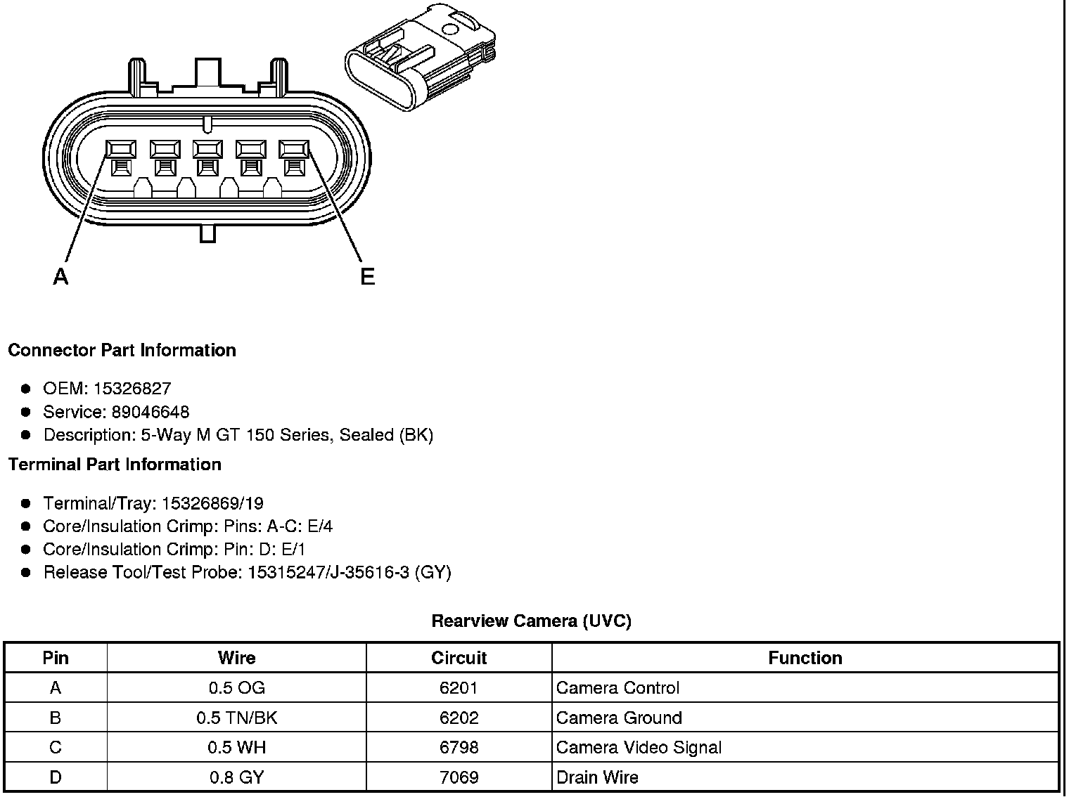 Factory service manual diagram