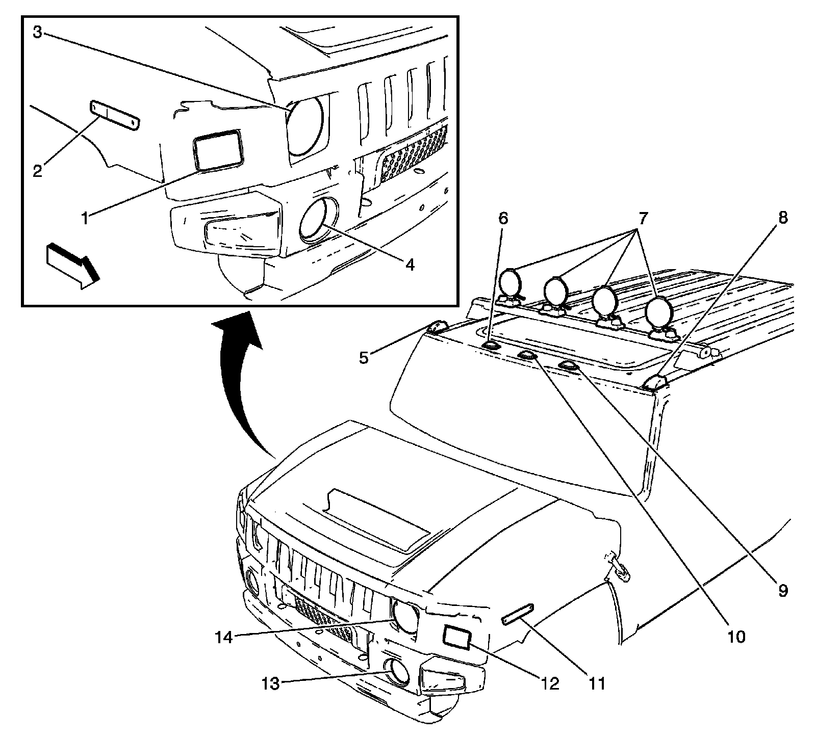 Factory service manual diagram