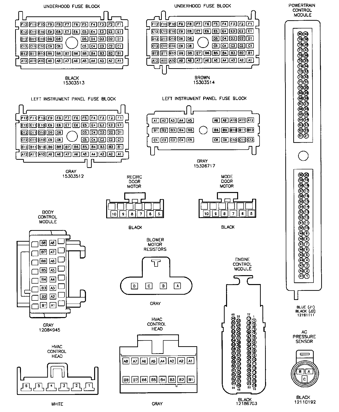 Factory service manual diagram