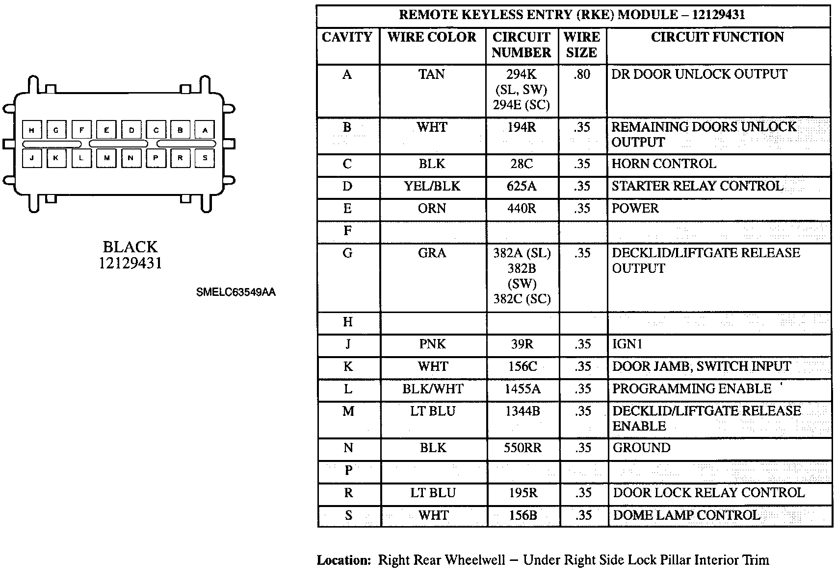 Factory service manual diagram