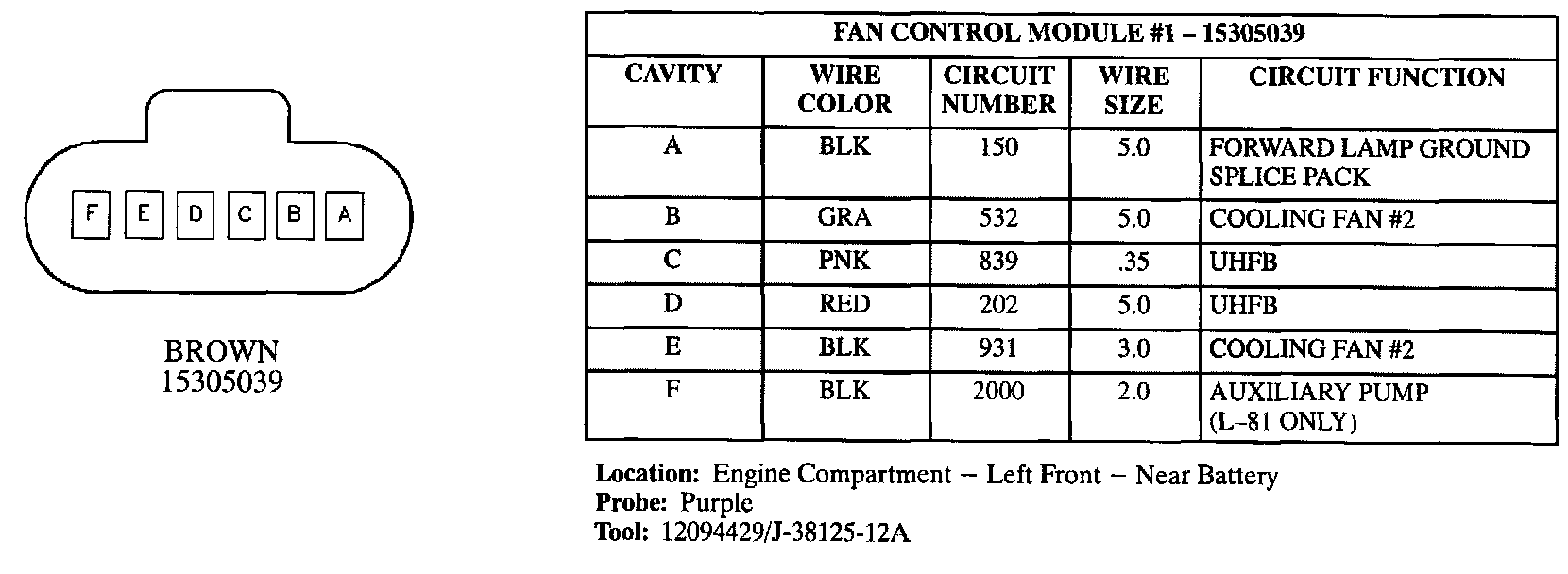 Factory service manual diagram