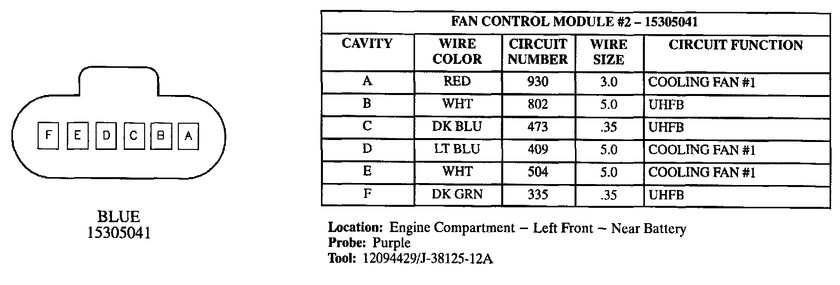 Factory service manual diagram