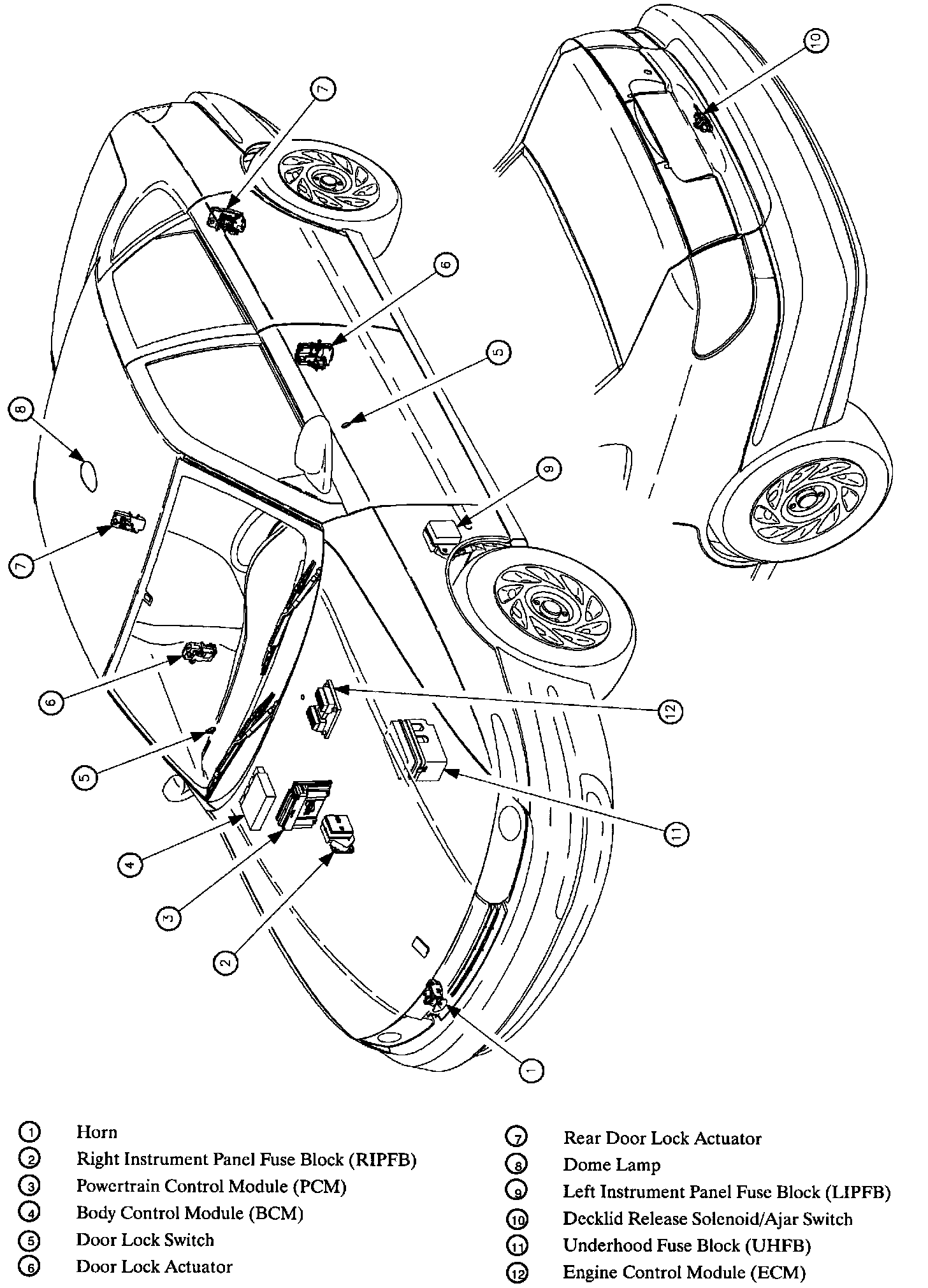 Factory service manual diagram
