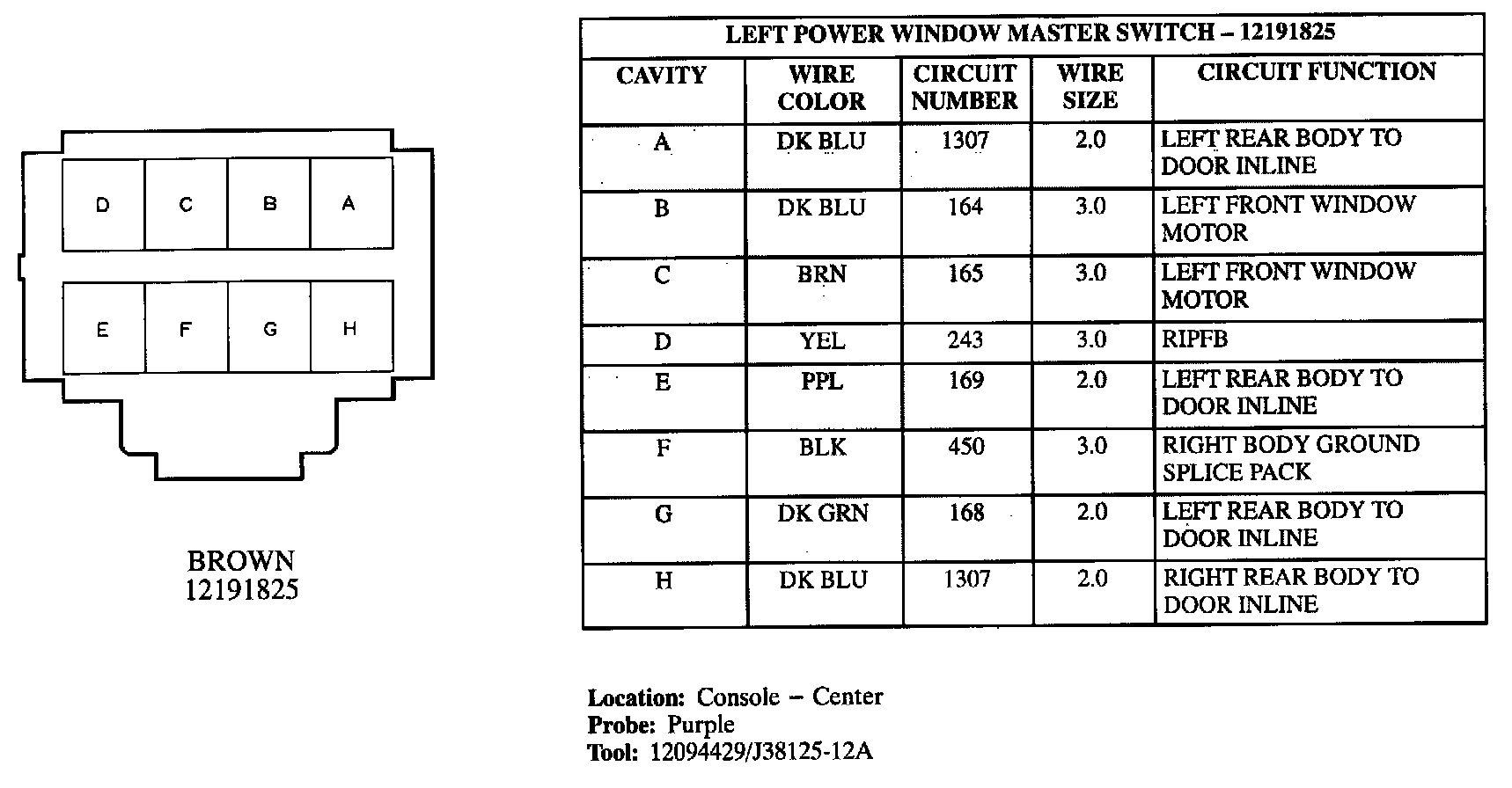 Factory service manual diagram