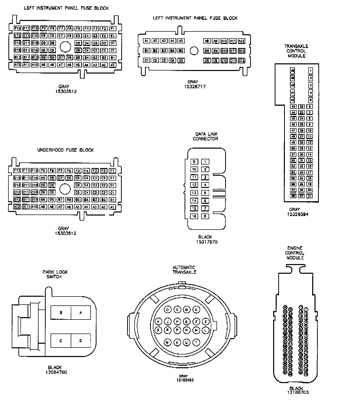 Factory service manual diagram