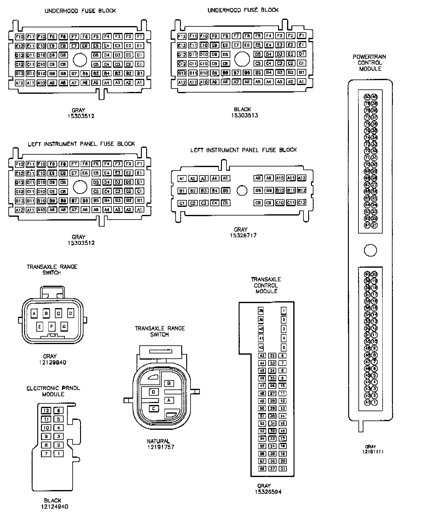 Factory service manual diagram