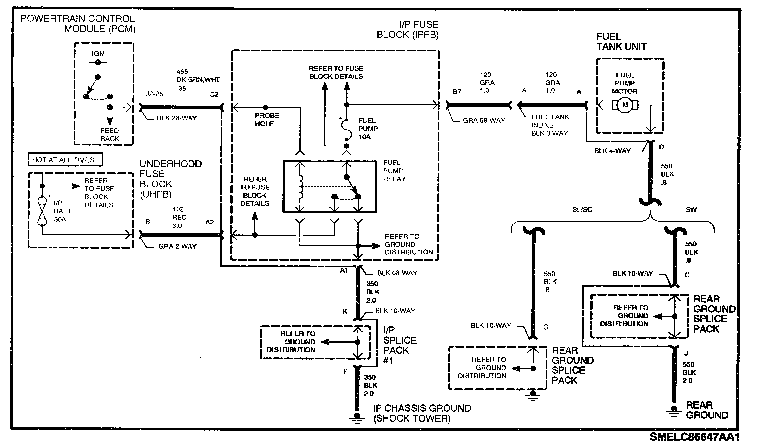 Factory service manual diagram