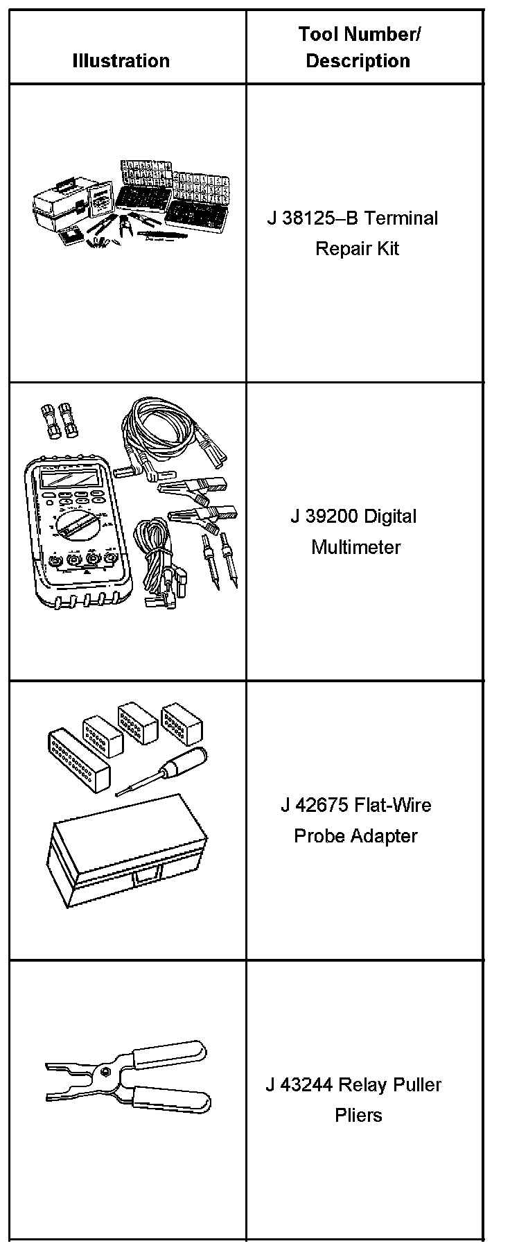Factory service manual diagram