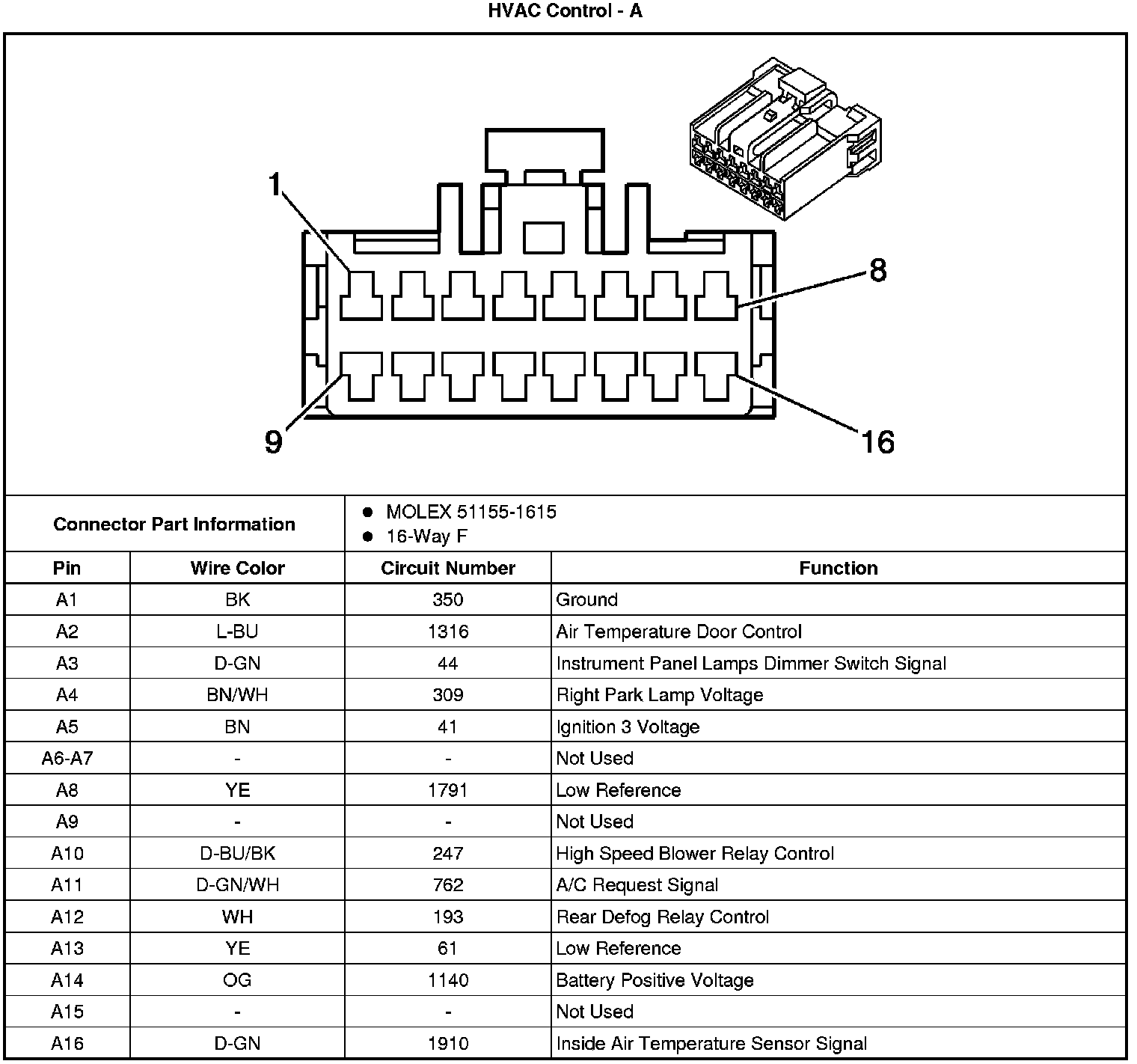 Factory service manual diagram