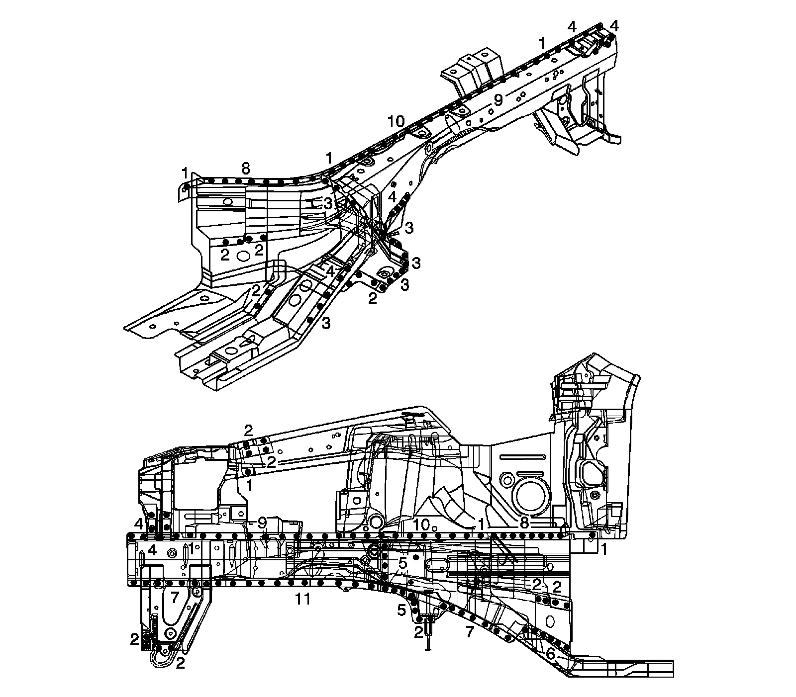 Factory service manual diagram