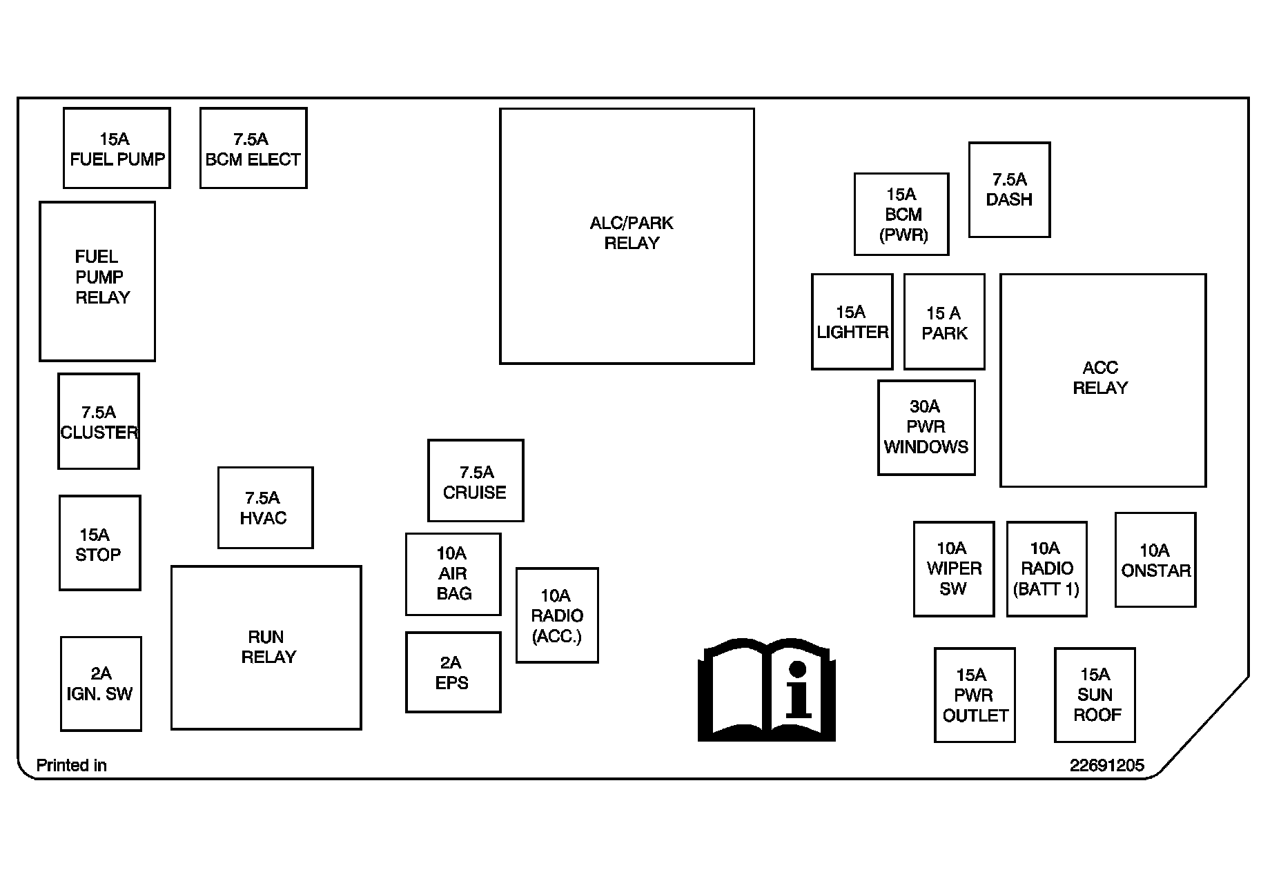 Factory service manual diagram
